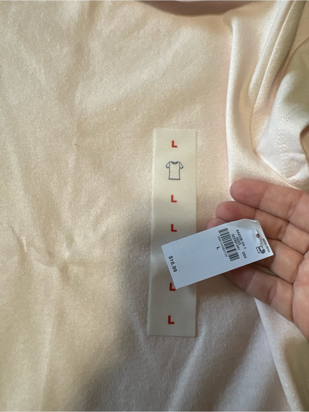 Women’s Light Pink Short Sleeve Tee - Old Navy - Picture 3 of 3